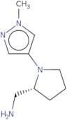 [(2R)-1-(1-Methyl-1H-pyrazol-4-yl)pyrrolidin-2-yl]methanamine