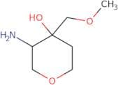 3-Amino-4-(methoxymethyl)oxan-4-ol