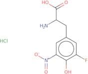 2-Amino-3-(3-fluoro-4-hydroxy-5-nitrophenyl)propanoic acid hydrochloride
