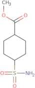 Methyl 4-sulfamoylcyclohexane-1-carboxylate
