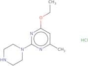 4-Ethoxy-6-methyl-2-(piperazin-1-yl)pyrimidine hydrochloride
