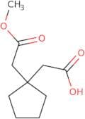 2-[1-(2-Methoxy-2-oxoethyl)cyclopentyl]acetic acid