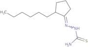 [(2-Hexylcyclopentylidene)amino]thiourea