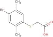 2-[(4-Bromo-2,5-dimethylphenyl)sulfanyl]acetic acid