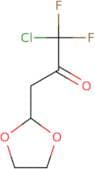 1-Chloro-3-(1,3-dioxolan-2-yl)-1,1-difluoropropan-2-one