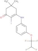 2-iodo-5,5-dimethyl-3-((3-(1,1,2,2-tetrafluoroethoxy)phenyl)amino)cyclohex-2-en-1-one