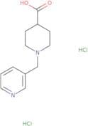 1-(Pyridin-3-ylmethyl)piperidine-4-carboxylic acid dihydrochloride