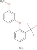4-(3-Methoxyphenoxy)-3-(trifluoromethyl)aniline