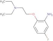 N-[2-(2-Amino-4-fluorophenoxy)ethyl]-N,N-diethylamine