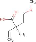 2-(2-Methoxyethyl)-2-methylbut-3-enoic acid