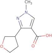 1-Methyl-3-(oxolan-3-yl)-1H-pyrazole-4-carboxylic acid