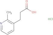 3-(2-Methylpyridin-3-yl)propanoic acid hydrochloride