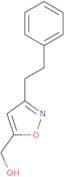 [3-(2-Phenylethyl)-1,2-oxazol-5-yl]methanol