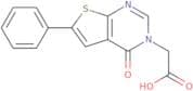 2-{4-Oxo-6-phenyl-3H,4H-thieno[2,3-d]pyrimidin-3-yl}acetic acid