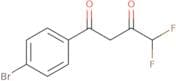 1-(4-Bromo-phenyl)-4,4-difluorobutane-1,3-dione