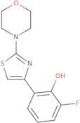 2-Fluoro-6-[2-(morpholin-4-yl)-1,3-thiazol-4-yl]phenol