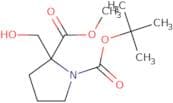 1-tert-Butyl 2-methyl 2-(hydroxymethyl)pyrrolidine-1,2-dicarboxylate