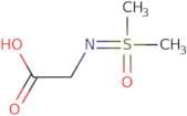 2-[[Dimethyl(oxo)-lambda6-sulfanylidene]amino]acetic acid