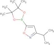 3-(Propan-2-yl)-5-(tetramethyl-1,3,2-dioxaborolan-2-yl)-1,2-oxazole