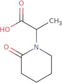 2-(2-Oxopiperidin-1-yl)propanoic acid