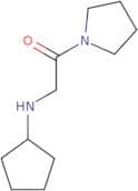 2-(Cyclopentylamino)-1-(pyrrolidin-1-yl)ethan-1-one