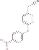 4-[4-(Cyanomethyl)phenoxy]benzoic acid