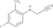 2-[(4-Fluoro-2-methylphenyl)amino]acetonitrile