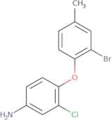 4-(2-Bromo-4-methylphenoxy)-3-chloroaniline