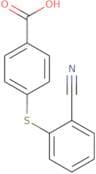 4-[(2-Cyanophenyl)sulfanyl]benzoic acid