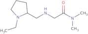 2-{[(1-Ethylpyrrolidin-2-yl)methyl]amino}-N,N-dimethylacetamide