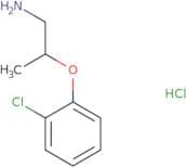 1-[(1-Aminopropan-2-yl)oxy]-2-chlorobenzene hydrochloride