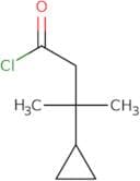 3-Cyclopropyl-3-methylbutanoyl chloride