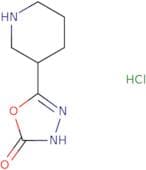 5-(Piperidin-3-yl)-2,3-dihydro-1,3,4-oxadiazol-2-one hydrochloride