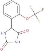 5-[2-(Trifluoromethoxy)phenyl]imidazolidine-2,4-dione