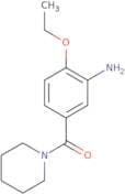 2-Ethoxy-5-(piperidine-1-carbonyl)aniline