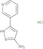 5-(Pyridin-3-yl)-1H-pyrazol-3-amine hydrochloride