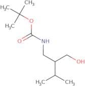 tert-Butyl N-[3-hydroxy-2-(propan-2-yl)propyl]carbamate