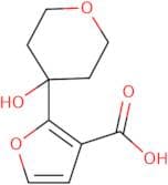 2-(4-Hydroxyoxan-4-yl)furan-3-carboxylic acid