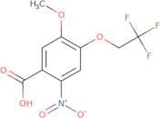 5-Methoxy-2-nitro-4-(2,2,2-trifluoroethoxy)benzoic acid
