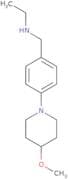 Ethyl({[4-(4-methoxypiperidin-1-yl)phenyl]methyl})amine