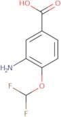 3-Amino-4-(difluoromethoxy)benzoic acid