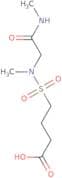 4-{Methyl[(methylcarbamoyl)methyl]sulfamoyl}butanoic acid