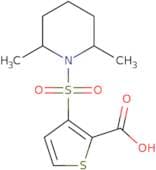 3-[(2,6-Dimethylpiperidin-1-yl)sulfonyl]thiophene-2-carboxylic acid