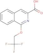 1-(2,2,2-Trifluoroethoxy)isoquinoline-3-carboxylic acid