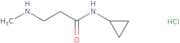 N-Cyclopropyl-3-(methylamino)propanamide hydrochloride