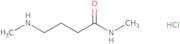 N-Methyl-4-(methylamino)butanamide hydrochloride