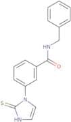 N-Benzyl-3-(2-sulfanyl-1H-imidazol-1-yl)benzamide
