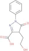 4-(2-Hydroxyethyl)-5-oxo-1-phenyl-4,5-dihydro-1H-pyrazole-3-carboxylic acid