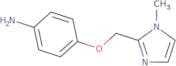 4-[(1-Methyl-1H-imidazol-2-yl)methoxy]aniline