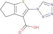 2-(1H-1,2,3,4-Tetrazol-1-yl)-4H,5H,6H-cyclopenta[b]thiophene-3-carboxylic acid